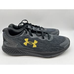Under Armour Men's Charged Rogue 3 Knit Black Running 3026140-002 Size 11